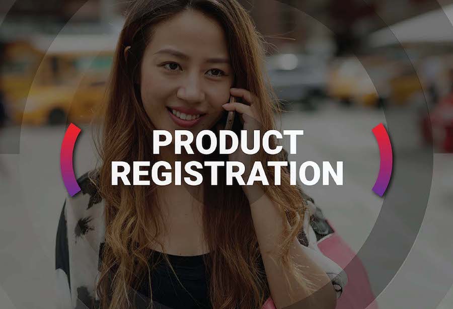 product registration with ai virtual agents