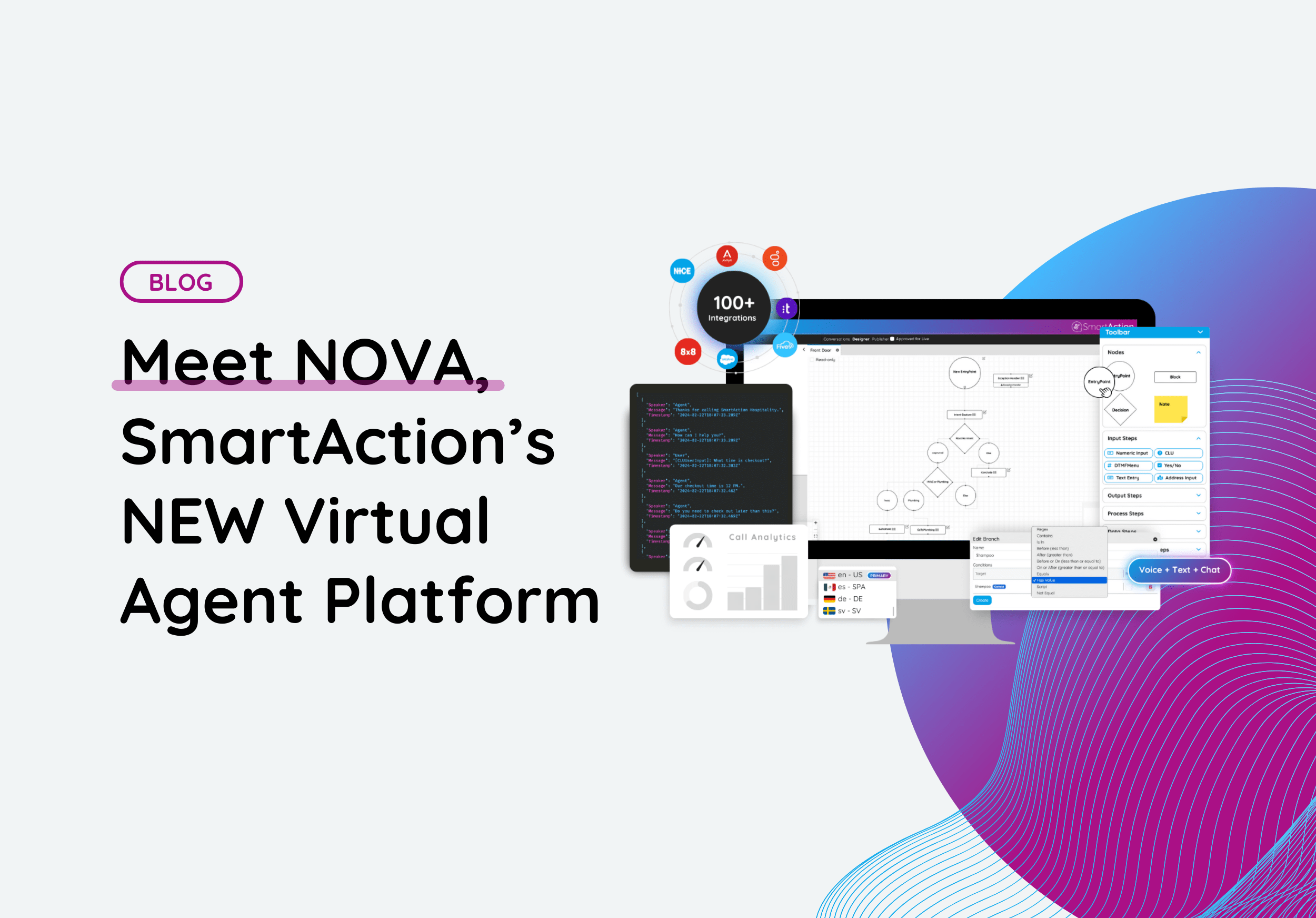 Meet NOVA SmartActions new virtual agent platform blog